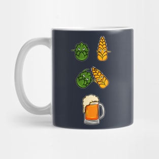 Beer craft pong brewers brewery oktoberfest gift idea present Mug